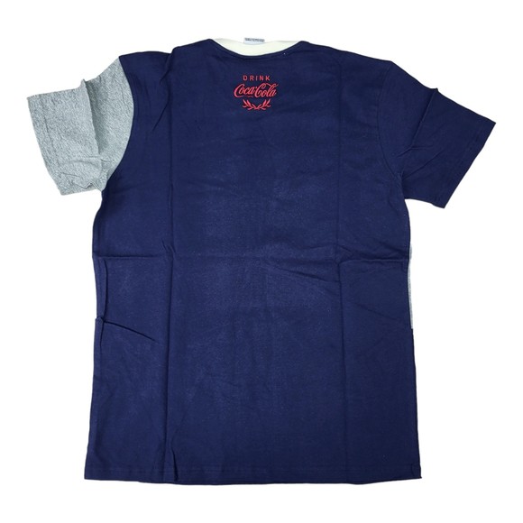 Staple Pigeon by coca cola t shirt multicolor / short sleeve / graphic logo tee - Picture 2 of 4